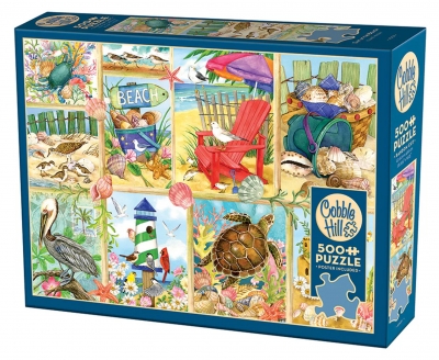 Puzzle 500 Dzień na plaży 113557