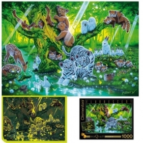 Clementoni Puzzle 1000 el fluorescencyjne Mother Tree (39262)