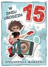 Karnet urodziny 15