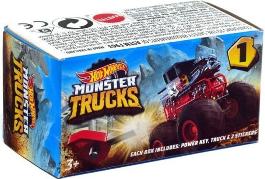 Hot Wheels Monster Trucks: Pojazdy-niespodzianki (GBP72)