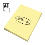 Papier kolorowy Protos A4 - żółty jasny 160 g