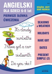 Angielski dla dzieci 9 Pierwsze słówka Ćwiczenia 6-8 lat - Joanna Bednarska