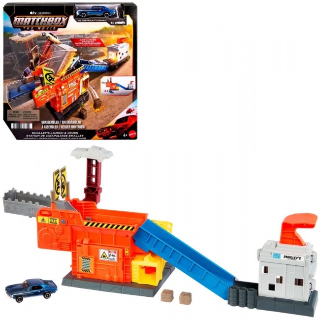 <img src='https://webimage.pl/pics/629/6/d0194735376629.jpg' style='height:440px' /> Wyrzutnia Matchbox The Movie Zgniatarka