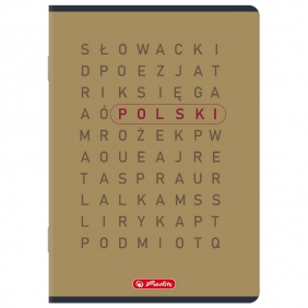 Zeszyt Herliz A5/60k linia - Język Polski, 1 szt