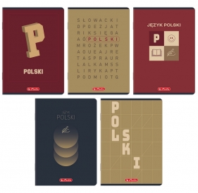 Zeszyt Herliz A5/60k linia - Język Polski, 1 szt