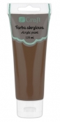 Farba akrylowa, 120 ml - chocolate (DPFA-078)