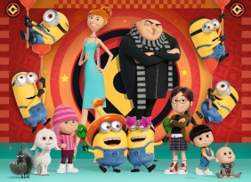 Ravensburger, Puzzle 4x100: Minionki 4 (12001063)