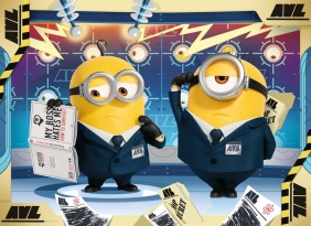 Ravensburger, Puzzle 4x100: Minionki 4 (12001063)