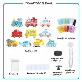 Koralikowy Pisak – Pojazdy