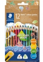 Staedtler, Kredki trójkątne jumbo - Noris colour jumbo, 12 kol