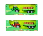 Traktor z przyczepą z polskim modułem