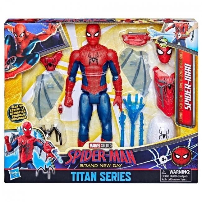 <img src='https://webimage.pl/pics/630/5/d5010996405630.jpg' style='height:440px' /> Spider-Man Titan Spider-Man + akcesoria