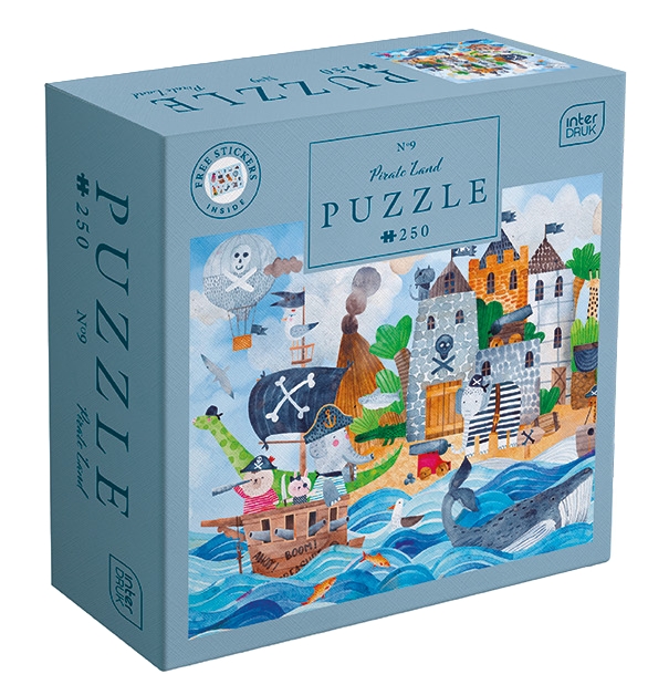 Interdruk, Puzzle 250: Kids 9 - Pirate Land