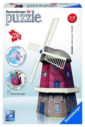 Puzzle 3D Młyn (125630)
