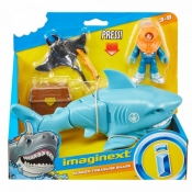 Figurka nurek + rekin Imaginext / maginext łódź (GKG78/GKG79)