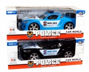Auto policyjne sterowane pilotem