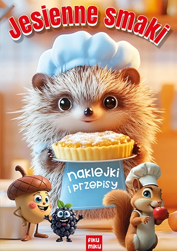 Jesienne smaki. Naklejki i przepisy