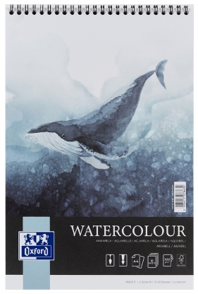 Blok Oxford Artistic Akwarela A4/10k 300g spirala (400167561)