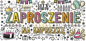 Zaproszenie Graffiti (5szt)