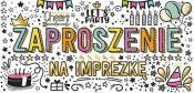 Zaproszenie Graffiti (5szt)