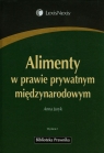 Alimenty w prawie prywatnym międzynarodowym Juryk Anna