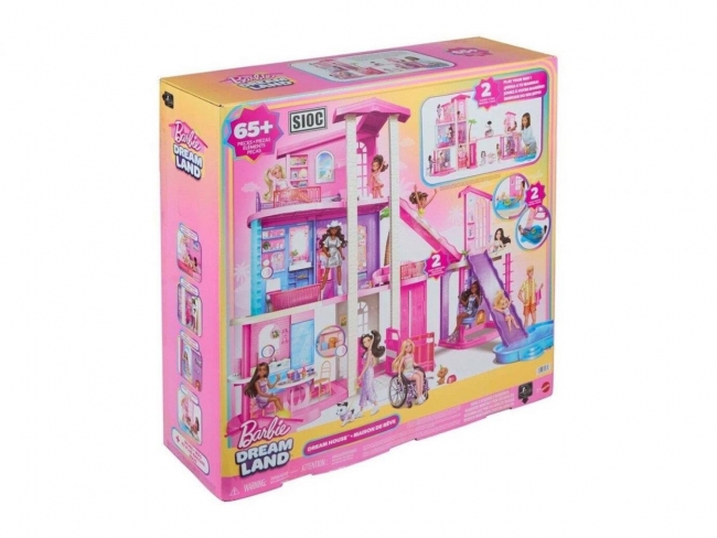 <img src='https://webimage.pl/pics/630/9/d0194735349630.jpg' style='height:440px' /> Barbie Dreamhouse Dom Marzeń Domek dla lalek