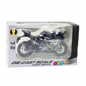 Motocykl metalowy ze światłem i dźwiękiem 1:12