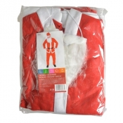 Strój św.Mikołaja - kurtka, czapka, broda, spodnie (SM9630)