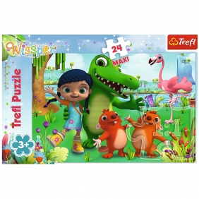 Puzzle Maxi 24: Wissper - Świat pełen przyjaźni (14263)