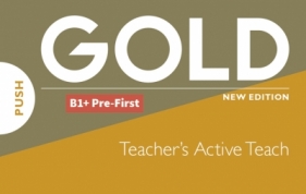 Gold B1+ Pre-First 2018 Teachers Active Teach USB