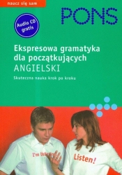 Pons ekspresowa gramatyka dla początkujących angielski z płytą CD
