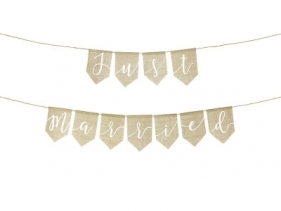 Baner Just married 23x185cm (