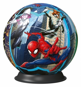 Ravensburger, Puzzle 3D 72: Kula - Spiderman (11563)