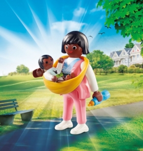 Playmobil Playmo-Friends: Mama z dzieckiem w chuście (70563)