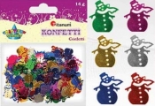 Konfetti bałwanki 14g CR003 19X13