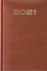 Terminarz 2021 A5 Standard brązowy
