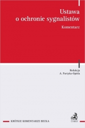 Ustawa o ochronie sygnalistów. Komentarz