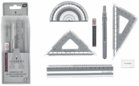 Zestaw geometryczny w pudelku Smart Academy 7el