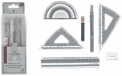 Zestaw geometryczny w pudelku Smart Academy 7el