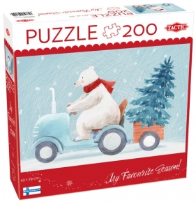 Puzzle 200 el. Christmas tree hunt /60863/