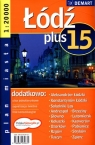 Łódź plus 15 plan miasta