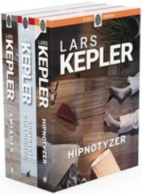 Pakiet Joona Linna 1: Hipnotyzer, Kontrakt Paganiniego, Świadek - Lars Kepler