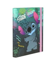 Coolpack, Teczka przestrzenna tekturowa z gumką A5 Disney Blue - Stitch (70632PTR)