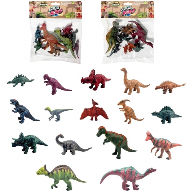 Zestaw dinozaurów 8szt