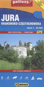 Jura Krakowsko-Częstochowska Mapa turystyczna 1: 50 000