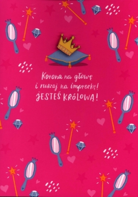 Karnet Korona na głowę K.GIFT -172