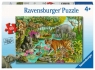  Ravensburger, Puzzle 60: Zwierzęta Indii (05163)