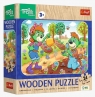  Puzzle drewniane 24 Poznaj Rodzinę Treflików TREFL