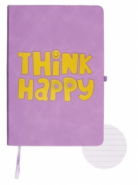 Notatnik A5/96K linia - Think Happy