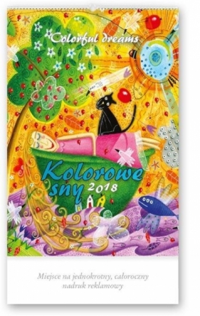 Kalendarz reklamowy 2018 - Kolorowe sny RW13